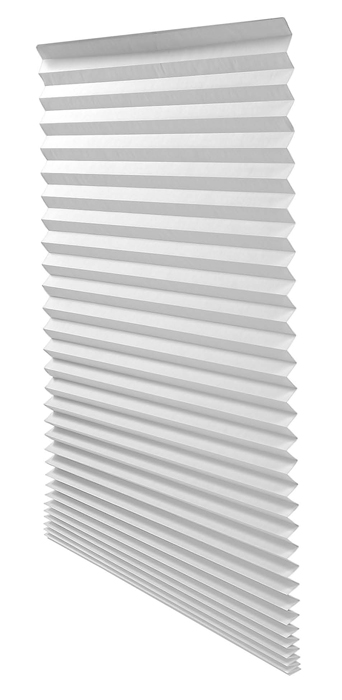 Light Filtering Pleated Paper Shade Blinds WHITE 121x182 cm
