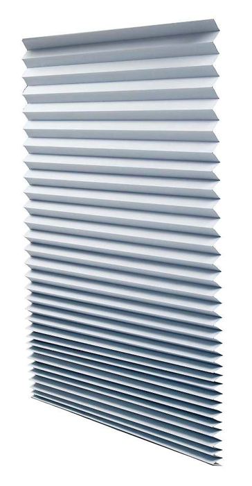 Room Darkening Pleated Paper Shade Blinds GREY 121x182 cm